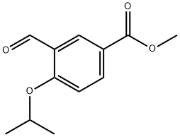 methyl 3-formyl-4-isopropoxybenzoate Structural