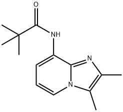 N-(2,3-Dimethylimidazo[1,2-A]Pyridin-8-Yl)Pivalamide Structural
