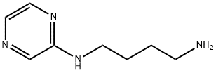 N-(4-aminobutyl)pyrazin-2-amine Structural