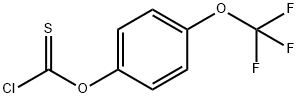 4-(trifluoromethoxy)phenyl chlorothioformate Structural