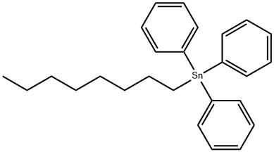 OCTYLTRIPHENYLTIN Structural