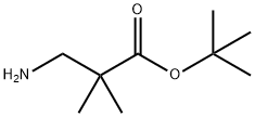 tert-Butyl 3-amino-2,2-dimethylpropanoate Structural