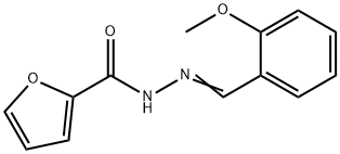 N'-[(E)-(2-methoxyphenyl)methylidene]furan-2-carbohydrazide Structural