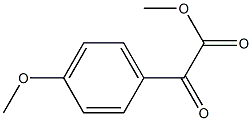Methyl 2-(4-methoxyphenyl)-2-oxoacetate Structural