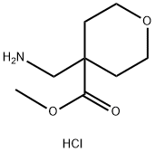 Methyl 4-(Aminomethyl)Oxane-4-Carboxylate Hydrochloride Structural