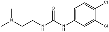 N-(3,4-dichlorophenyl)-N'-[2-(dimethylamino)ethyl]urea Structural