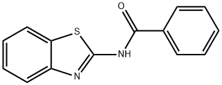 N-2-benzothiazolylbenzamide Structural