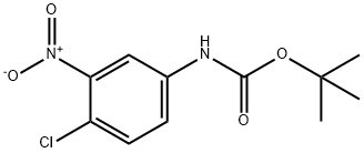 tert-butyl 4-chloro-3-nitrophenylcarbamate Structural