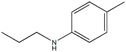 Benzenamine, 4-methyl-N-propyl- Structural
