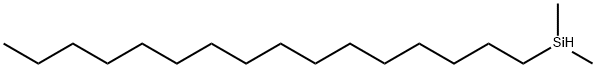 HexadecylDimethylsilane Structural