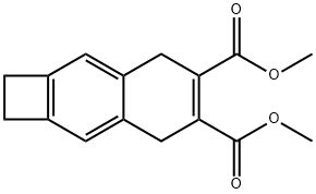 dimethyl 1,2,4,7-tetrahydrocyclobuta[b]naphthalene-5,6-dicarboxylate Structural
