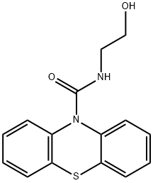 N-(2-hydroxyethyl)-10H-phenothiazine-10-carboxamide Structural