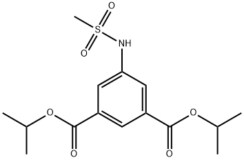 diisopropyl 5-(methylsulfonamido)isophthalate Structural