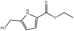 Ethyl 5-(hydroxymethyl)-1H-pyrrole-2-carboxylate Structural