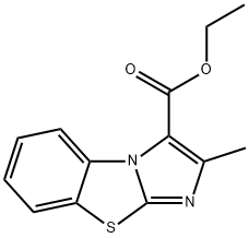 Ethyl 2-methylbenzo[d]imidazo[2,1-b]thiazole-3-carboxylate Structural