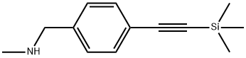 N-methyl-1-(4-((trimethylsilyl)ethynyl)phenyl)methanamine