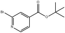 tert-butyl 2-bromoisonicotinate Structural