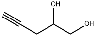 4-Pentyne-1,2-diol Structural