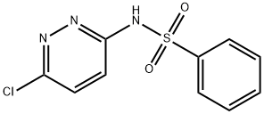 N-(6-chloropyridazin-3-yl)benzenesulfonamide Structural