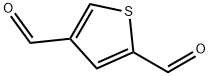 thiophene-2,4-dicarbaldehyde Structural