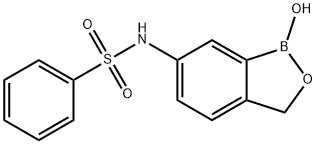 N-(1,3-dihydro-1-hydroxy-2,1-benzoxaborol-6-yl)Benzenesulfonamide Structural