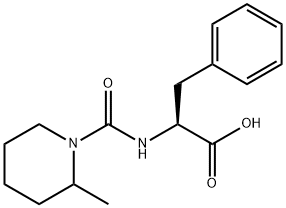 N-[(2-methylpiperidin-1-yl)carbonyl]-L-phenylalanine Structural