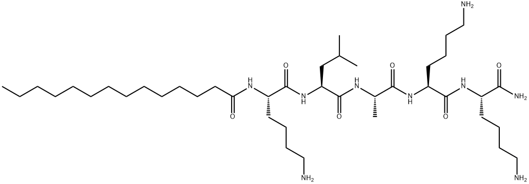 Myristoyl Pentapeptide-17 Structural