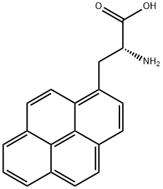 (R)-alpha-Amino-1-pyrenepropanoic acid Structural