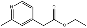 ethyl 2-(2-methylpyridin-4-yl)acetate Structural