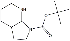 tert-butyl octahydro-1H-pyrrolo[2,3-b]pyridine-1-carboxylate Structural