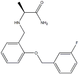 (S)-2-((2-((3-fluorobenzyl)oxy)benzyl)amino)propanamide