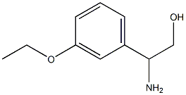 2-AMINO-2-(3-ETHOXYPHENYL)ETHAN-1-OL Structural