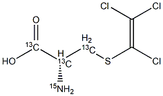 S-(1,2,2-Trichlorovinyl)-Cysteine-13C3-15N