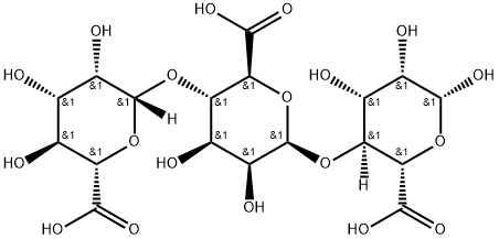 D-trimannuronic acid trisodium salt Structural