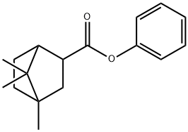 phenyl 4,7,7-trimethylbicyclo[2.2.1]heptane-2-carboxylate Structural