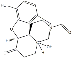 (5alpha)-4,5-Epoxy-3,14-dihydroxy-6-oxomorphinan-17-carboxaldehyde