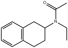 N-ethyl-N-(1,2,3,4-tetrahydronaphthalen-2-yl)acetamide Structural