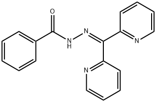 Di-2-pyridyl ketone benzoylhydrazone
		
	 Structural
