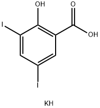 Potassium 3,5-Diiodosalicylate Structural