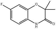 7-fluoro-2,2-dimethyl-3,4-dihydro-2H-1,4-benzoxazin-3-one