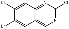 Quinazoline, 6-bromo-2,7-dichloro- Structural