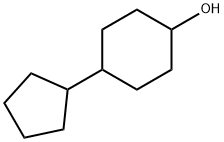 Cis-4-cyclopentylcyclohexanol Structural