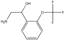 2-Amino-1-(2-(trifluoromethoxy)phenyl)ethanol Structural