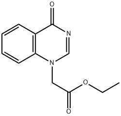 Ethyl 2-(4-oxoquinazolin-1(4H)-yl)acetate Structural