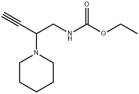 ethyl (2-(piperidin-1-yl)but-3-yn-1-yl)carbamate Structural