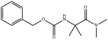 N-(1-dimethylcarbamoyl-1-methylethyl)carbamic acid benzyl ester Structural
