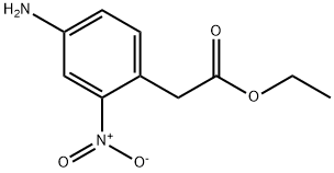 ethyl 2-(4-amino-2-nitrophenyl)acetate Structural