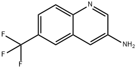 6-(trifluoromethyl)quinolin-3-amine Structural