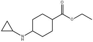 ethyl 4-(cyclopropylamino)cyclohexanecarboxylate Structural
