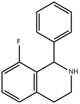 Isoquinoline,8-fluoro-1,2,3,4-tetrahydro-1-phenyl- Structural